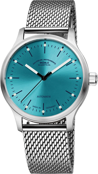 Mühle Glashütte Panova Turquoise Blue 40mm