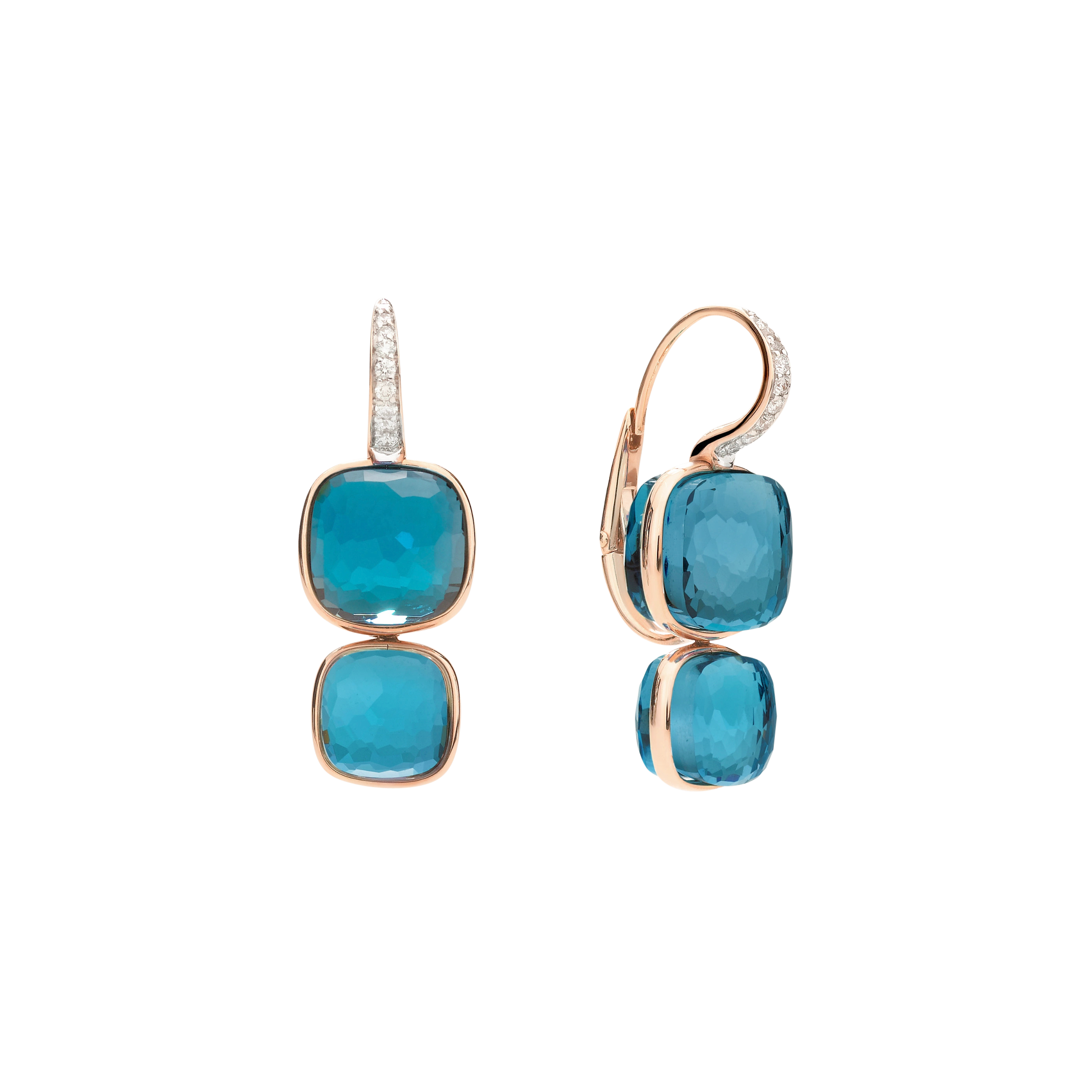Pomellato Nudo London Topaz Earrings Pomellato Nudo London Topaz Earrings