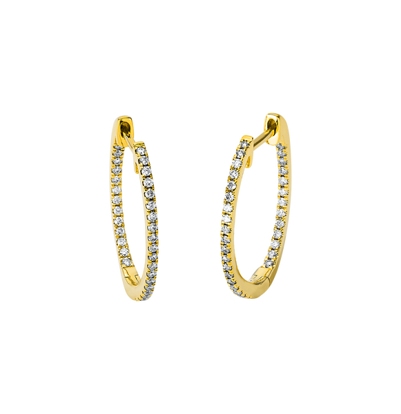 Brogle Classic Diamantcreolen
