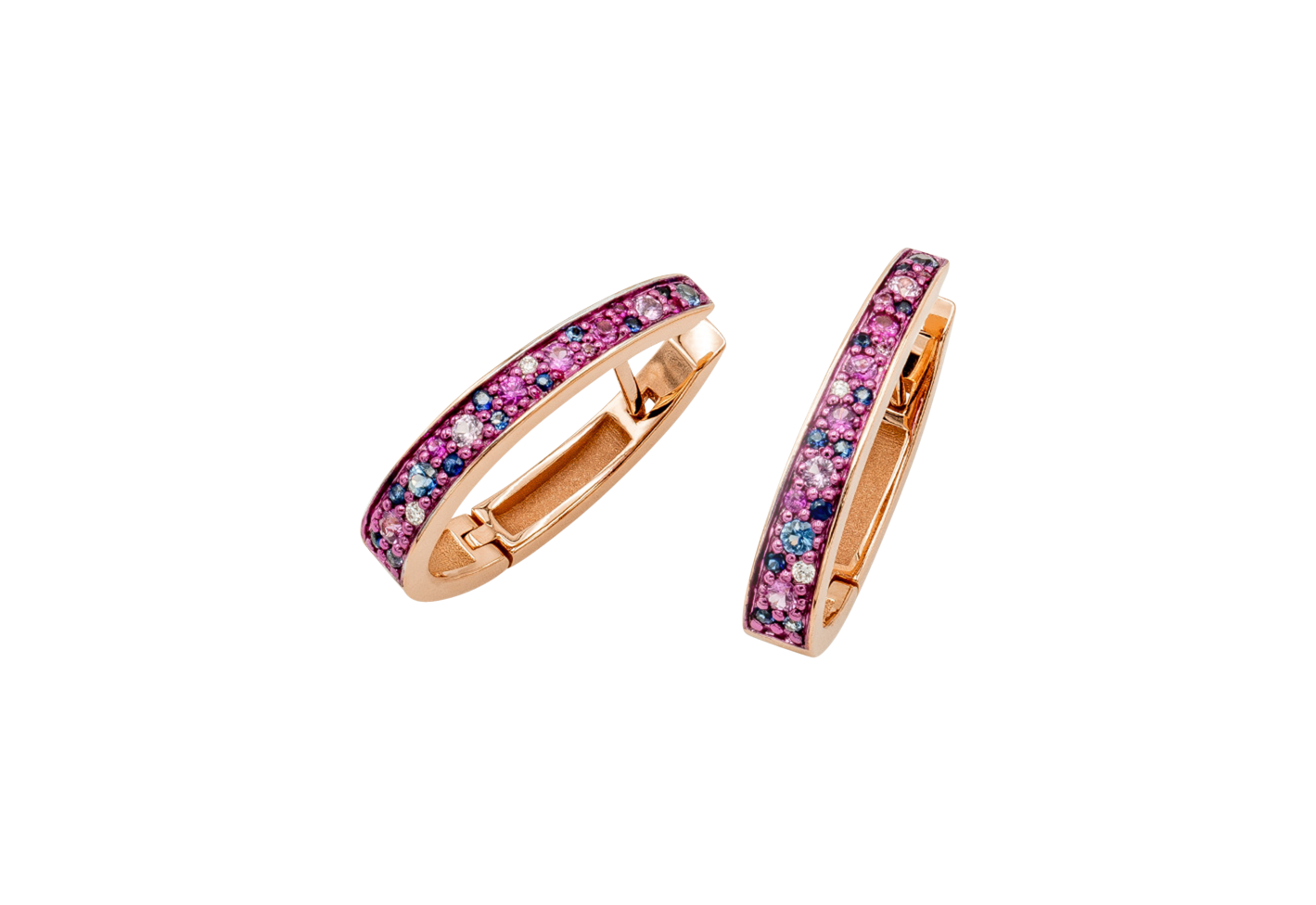 Mattioli Basics Puzzle large hoop earrings Mattioli Basics Puzzle large hoop earrings