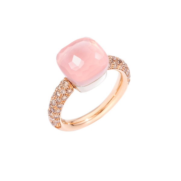 Pomellato Nudo Classic Rose Quartz Ring