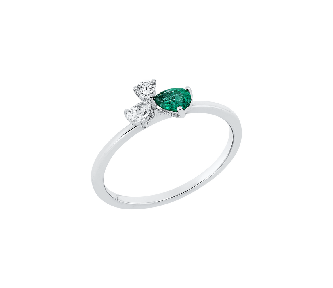 Brogle Classic emerald ring