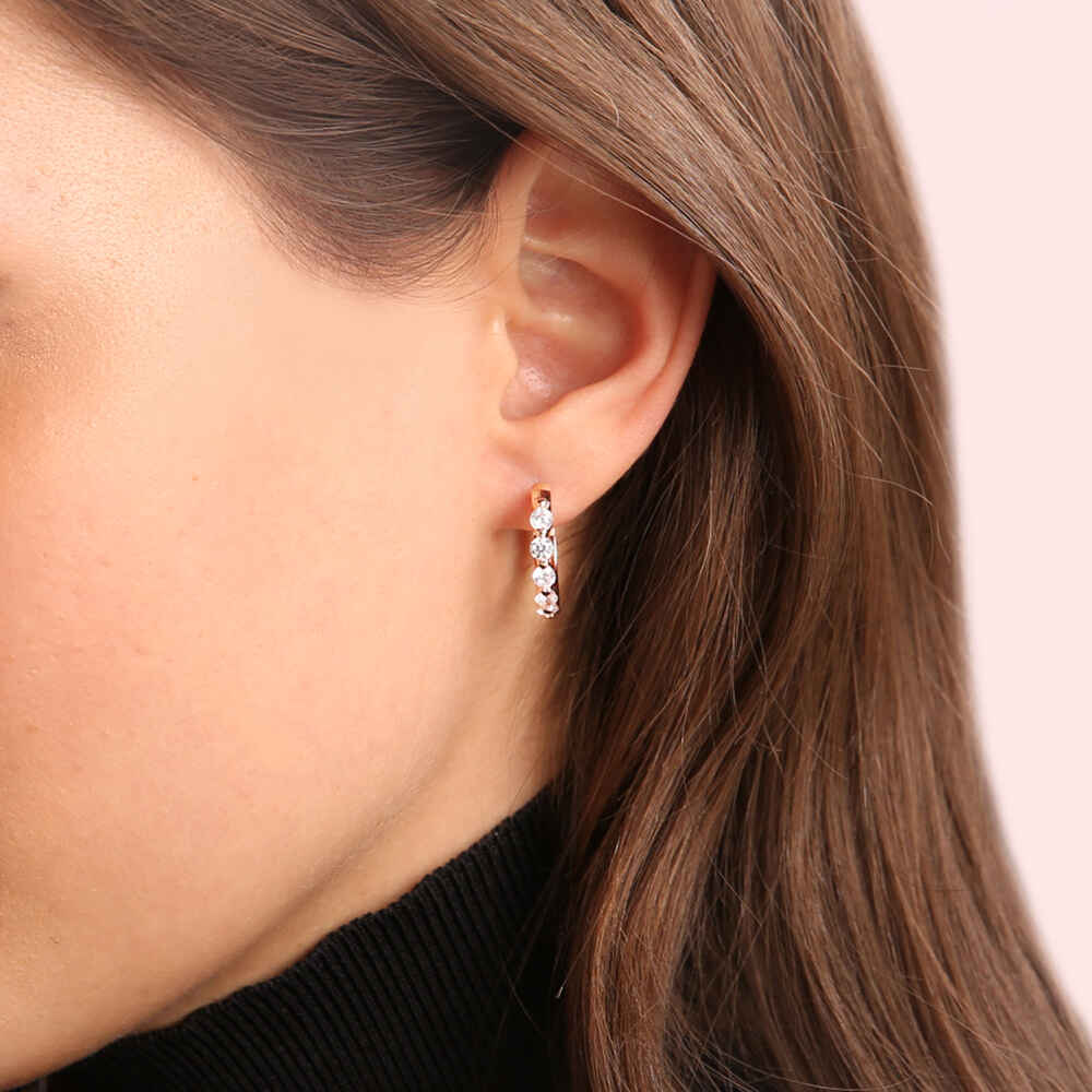 Bronzallure Altissima hoop earrings