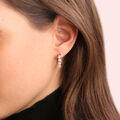 Bronzallure Altissima hoop earrings