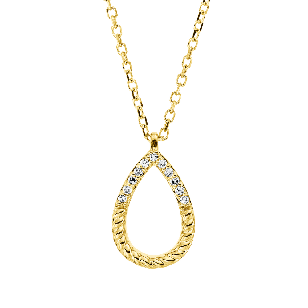 Brogle Classic Kette mit Diamantanhänger