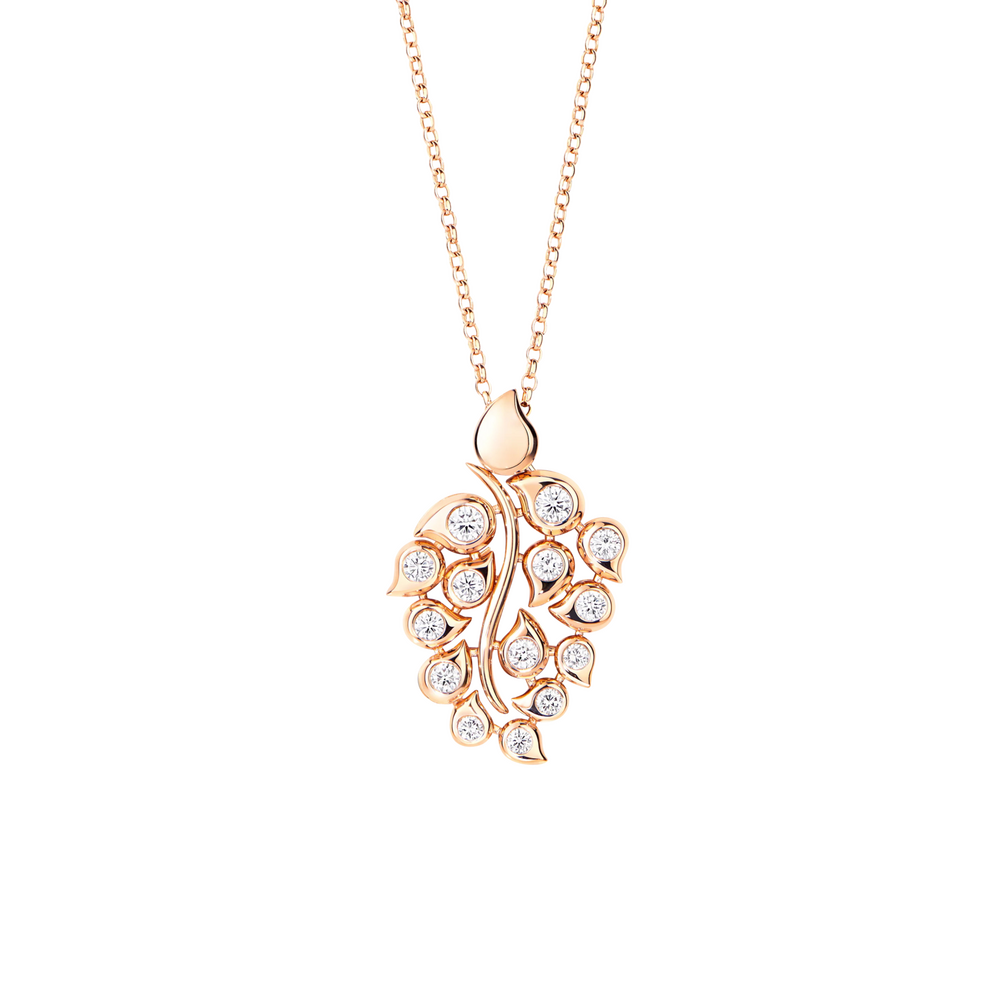 Tamara Comolli Snowflakes Leaf Wildberry Anhänger