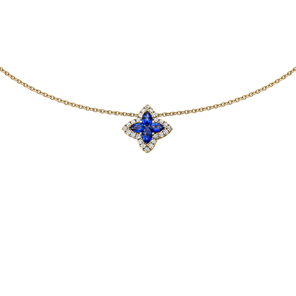 Brogle Classic necklace with sapphire pendant