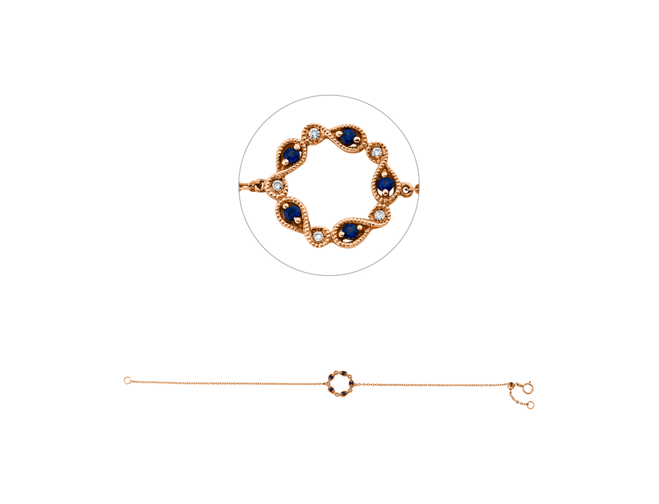 Brogle Classic sapphire bracelet