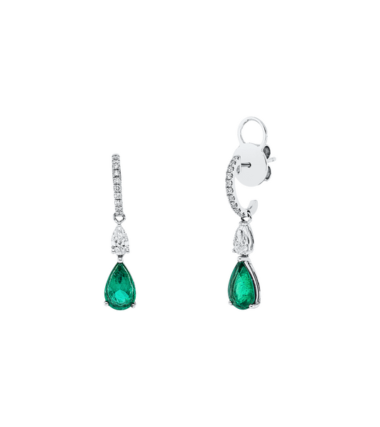 Brogle Selection emerald earrings