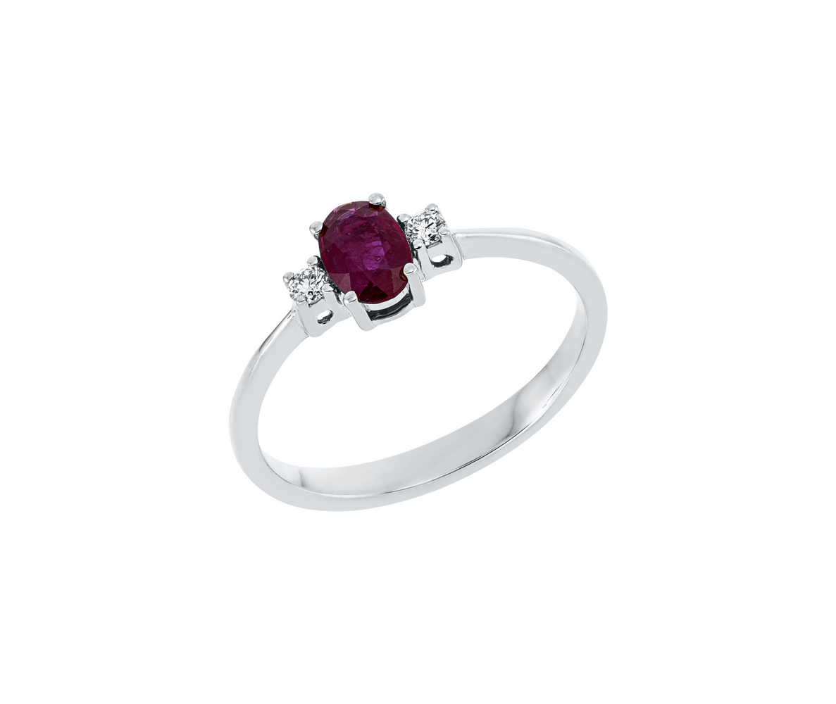 Brogle Classic ruby ring