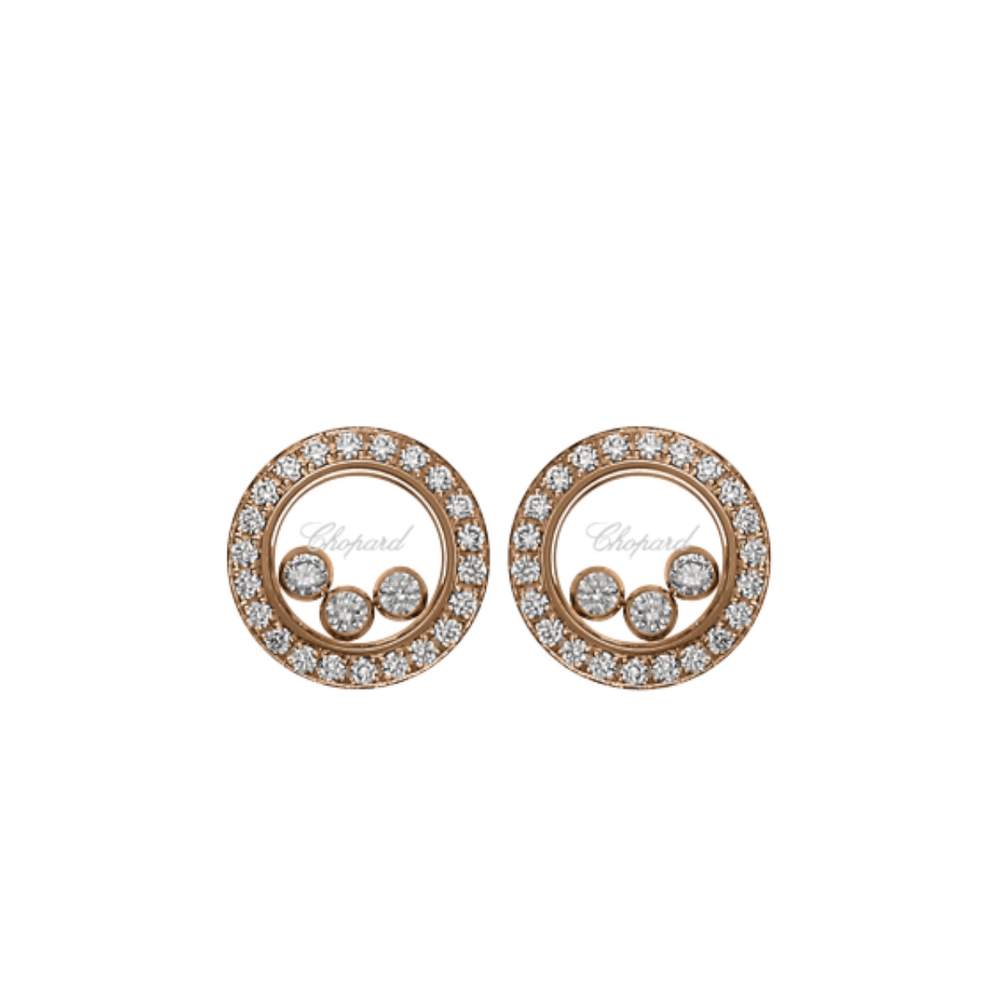 Chopard Icons Round Stud Earrings