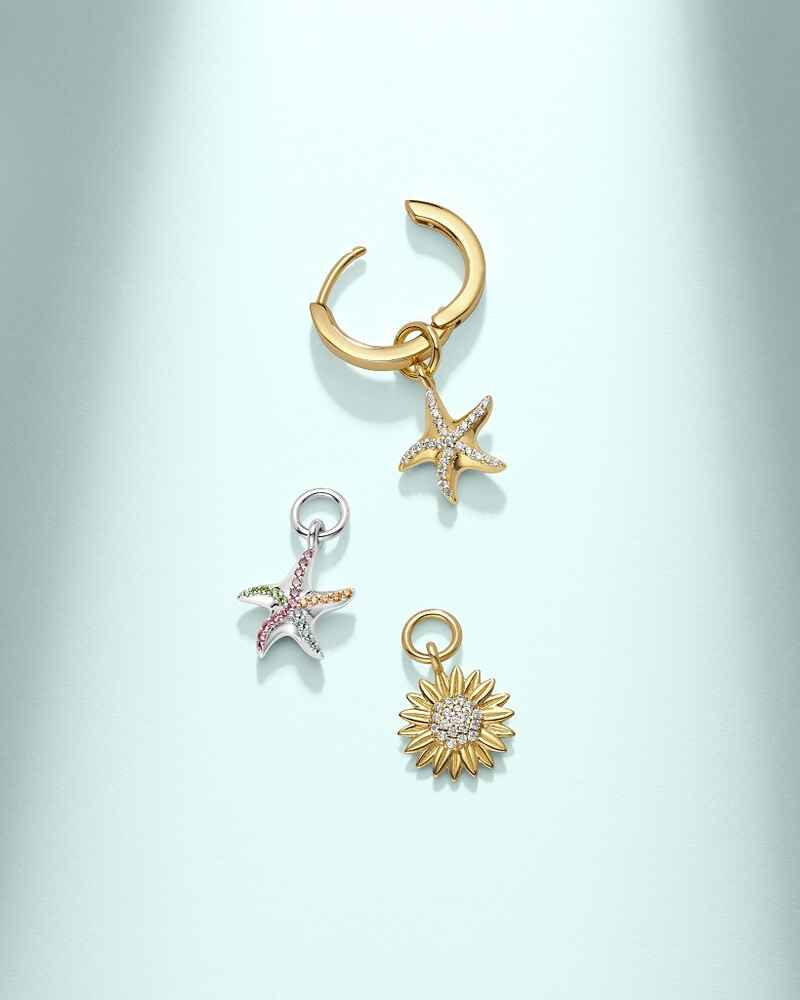 SIF Jakobs Stella Marina Hoop Charm