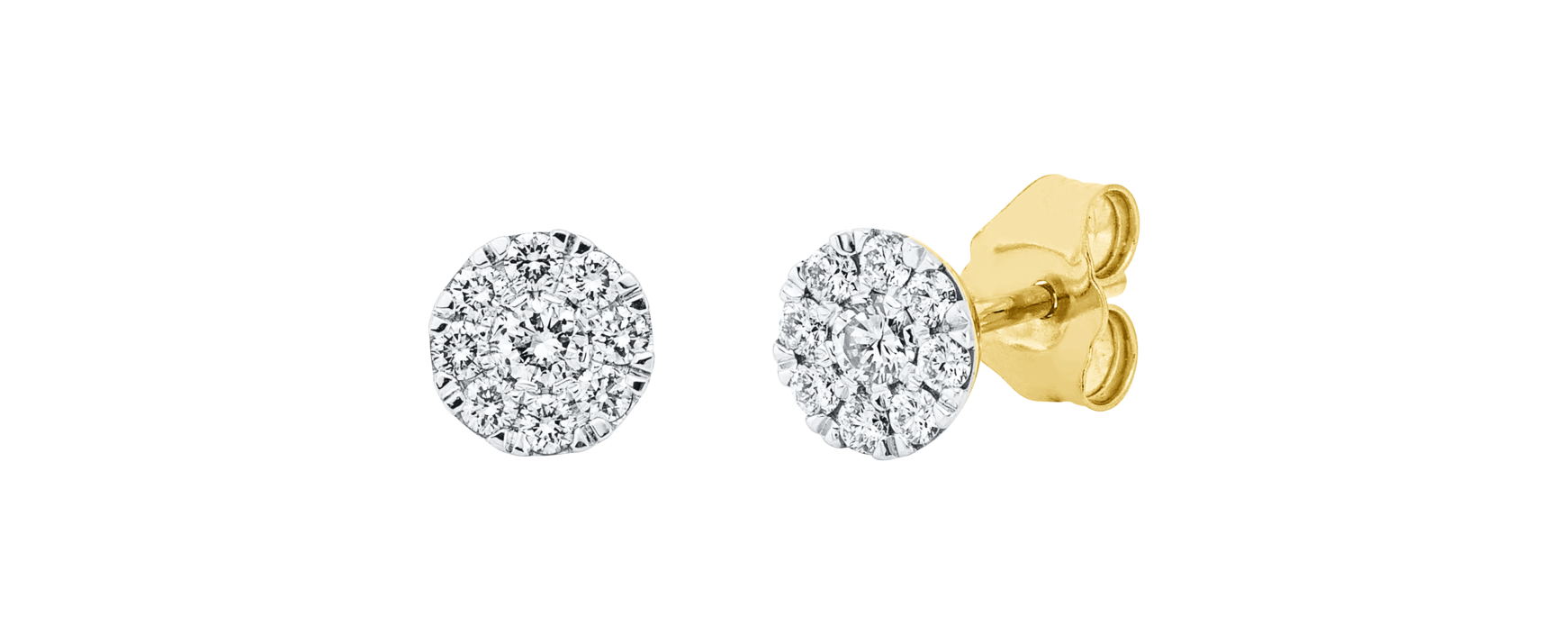 Brogle Classic diamond stud earrings