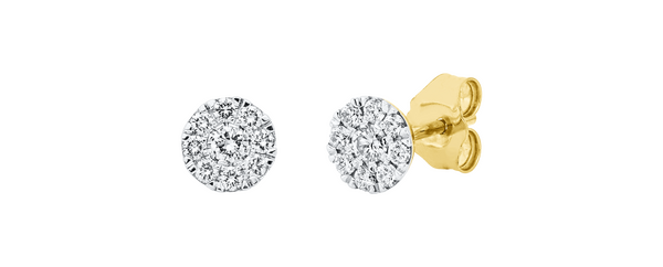 Brogle Classic diamond stud earrings Brogle Classic diamond stud earrings
