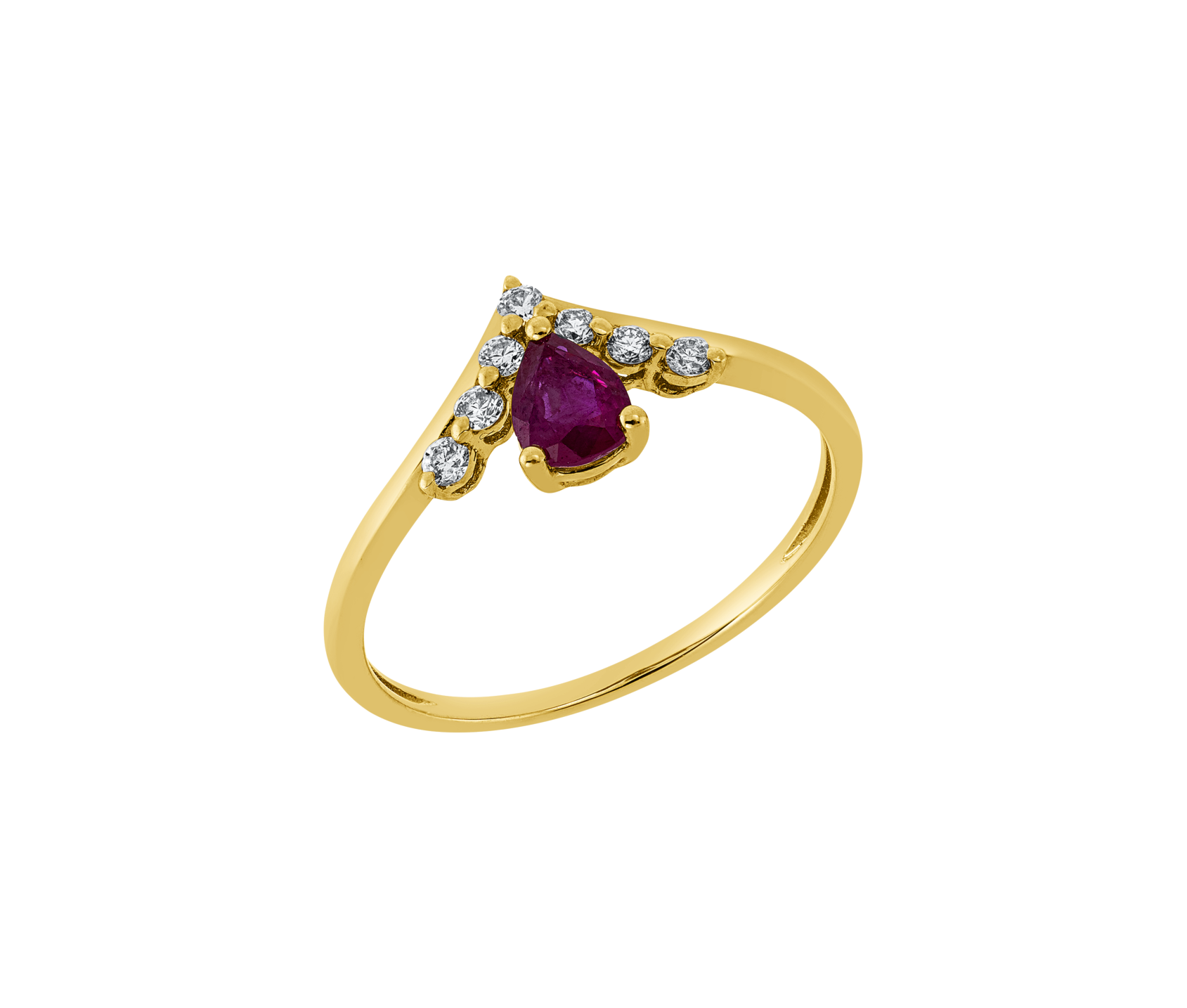 Brogle Classic ruby ring
