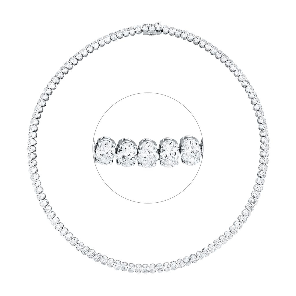 Brogle Selection tennis necklace