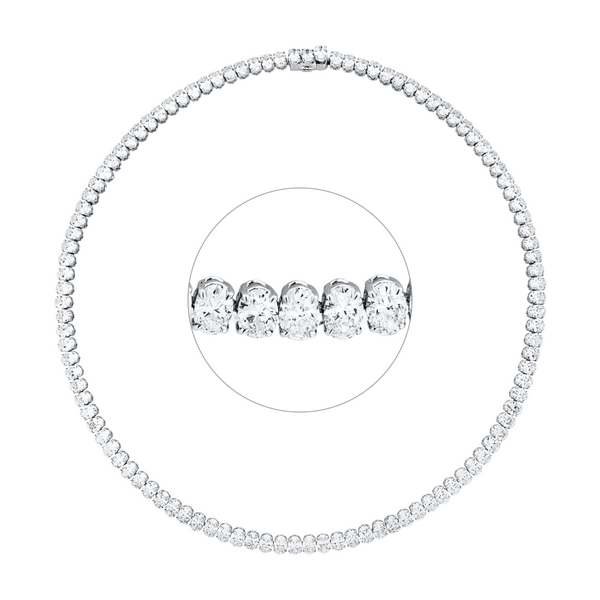 Brogle Selection tennis necklace