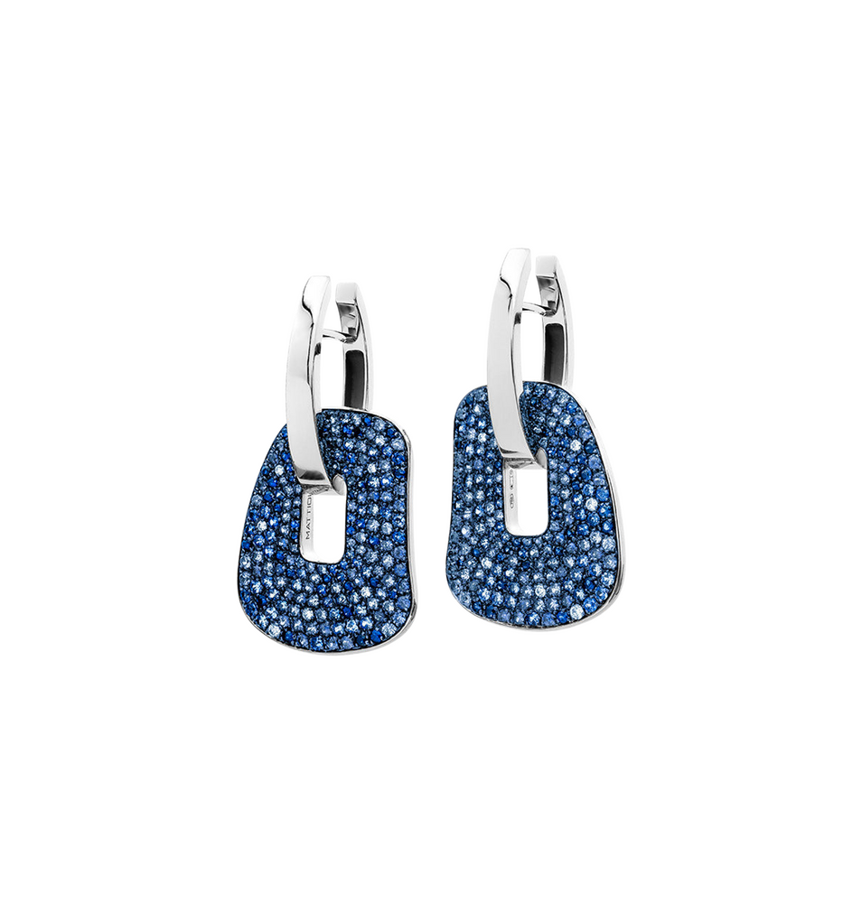 Mattioli Puzzle Unica große Ohrhänger