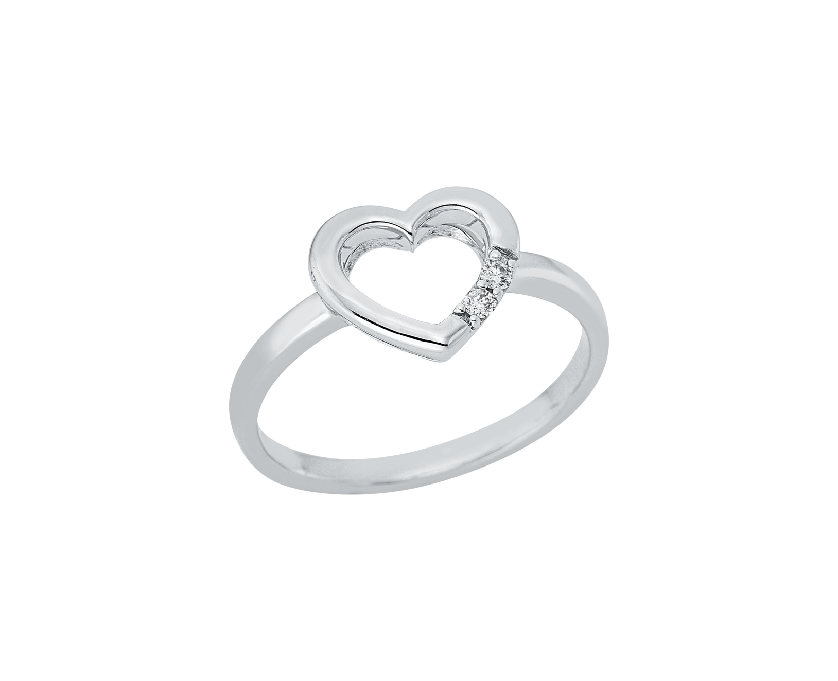 Brogle Classic Ring mit Diamantherz Brogle Classic Ring mit Diamantherz