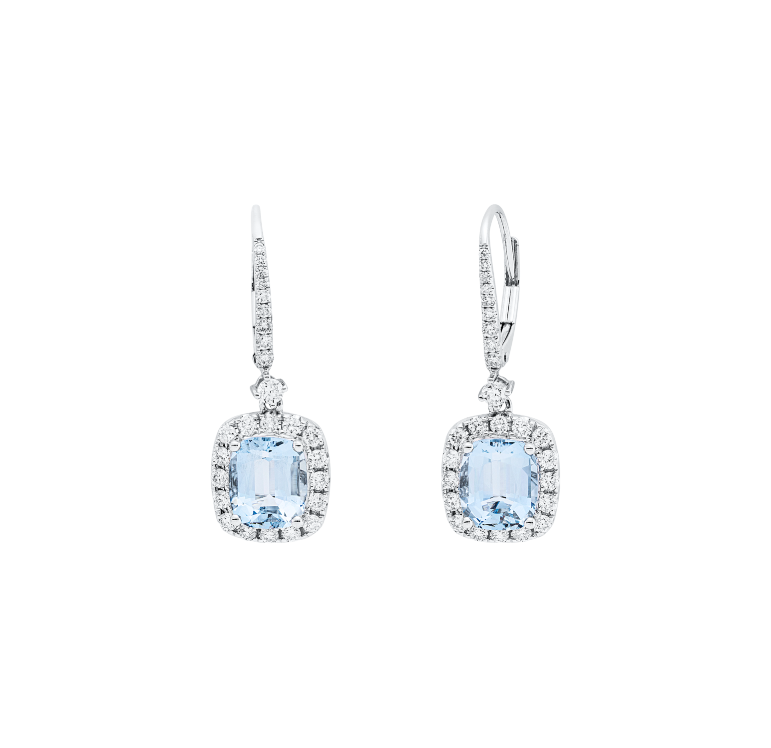 Brogle Selection aquamarine earrings Brogle Selection aquamarine earrings