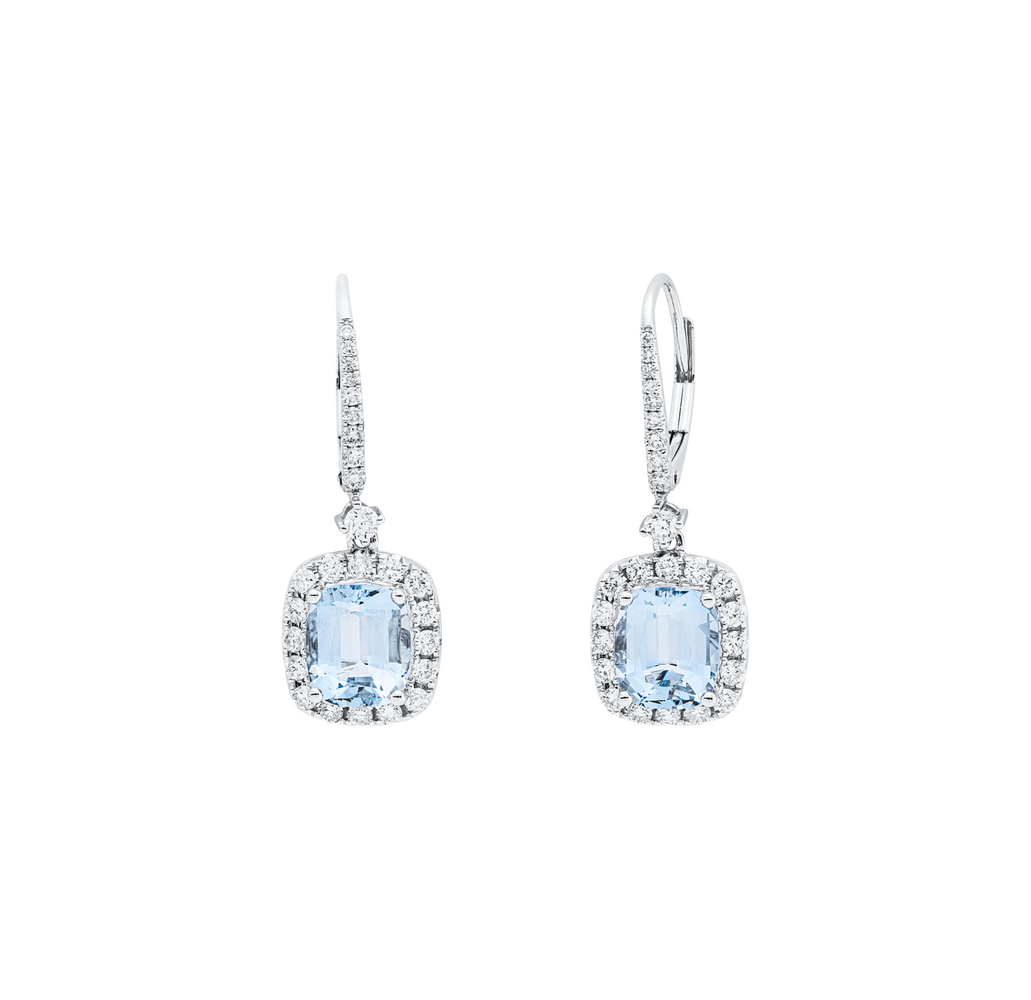 Brogle Selection aquamarine earrings Brogle Selection aquamarine earrings