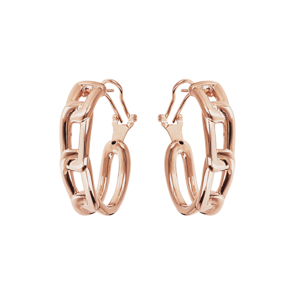 Bronzallure Purezza hoop earrings