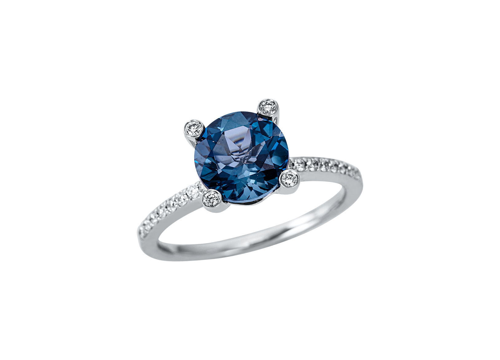 Brogle Classic London Topaz Ring