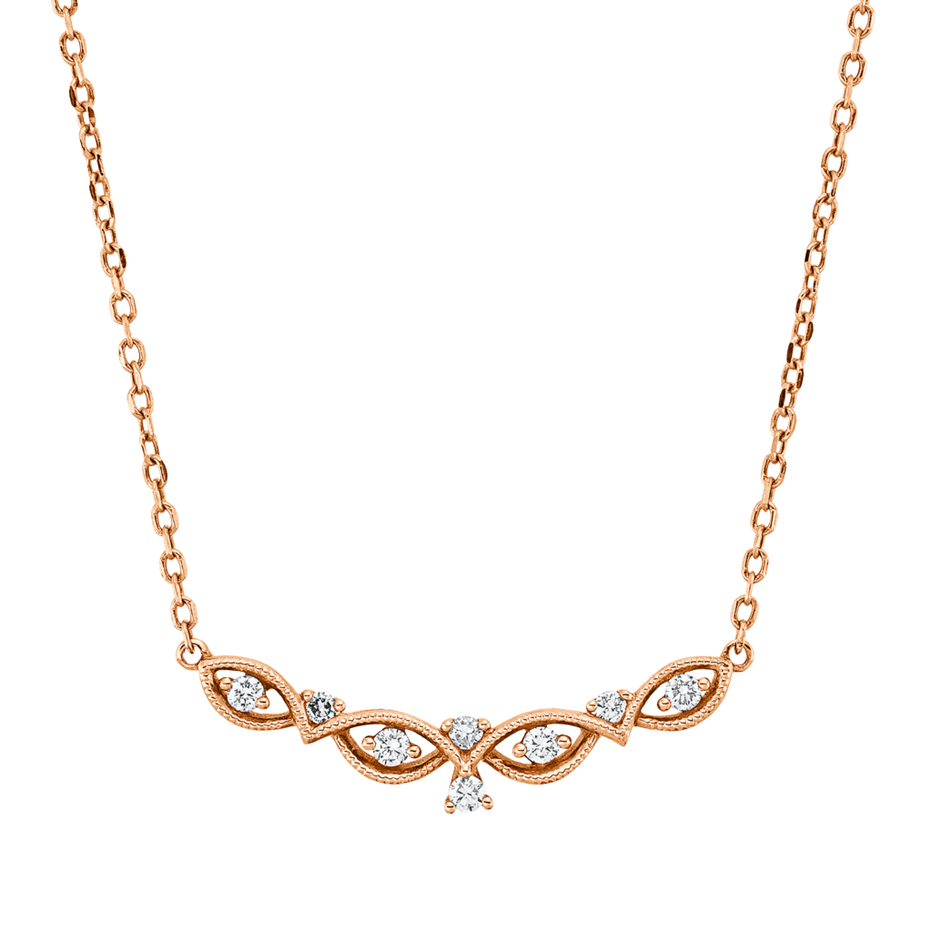 Brogle Classic necklace with diamond pendant Brogle Classic necklace with diamond pendant