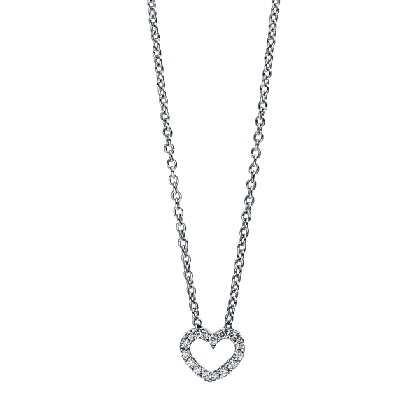 Brogle Classic Kette mit Diamantherz Brogle Classic Kette mit Diamantherz