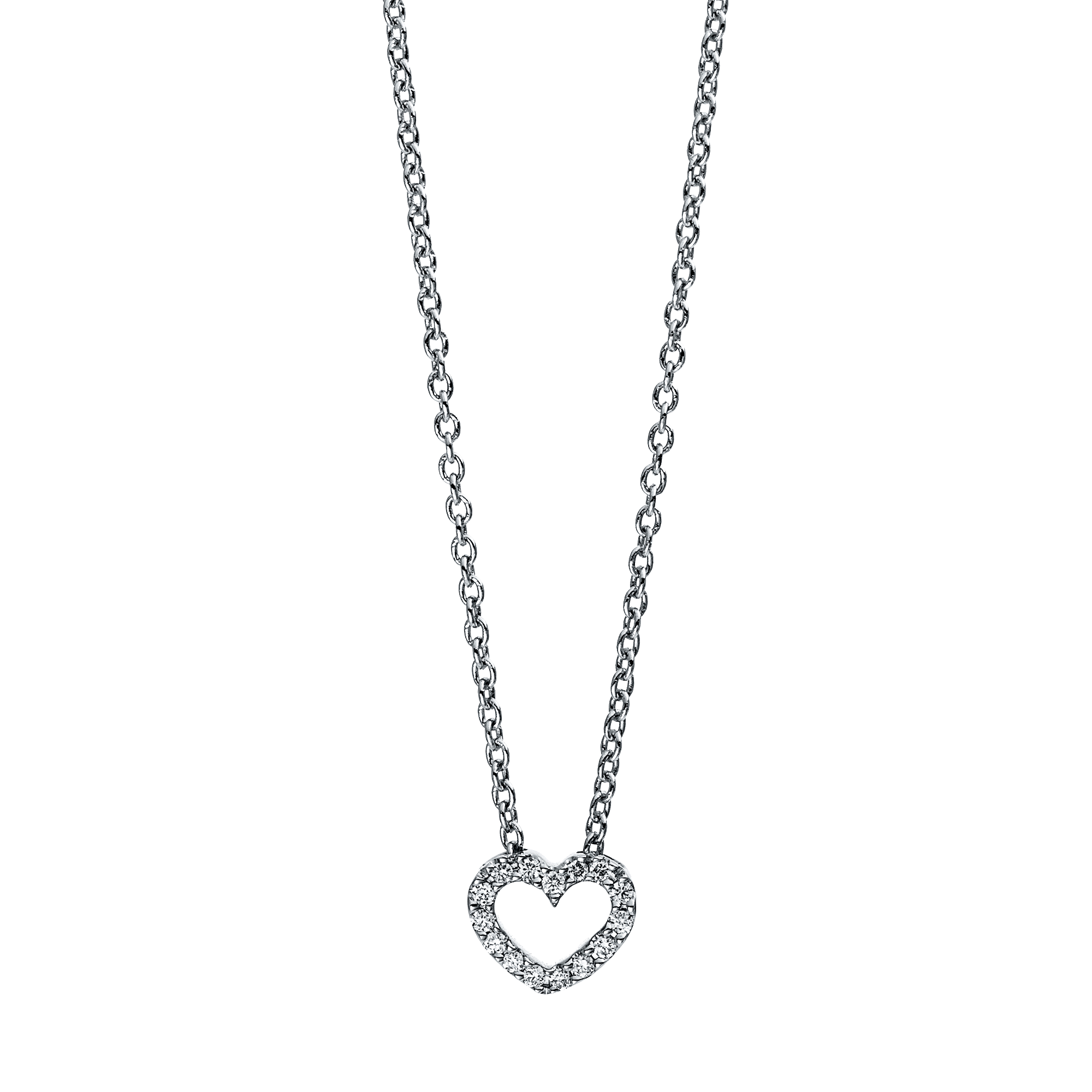 Brogle Classic Kette mit Diamantherz Brogle Classic Kette mit Diamantherz