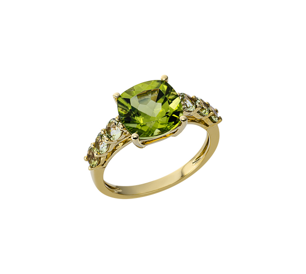 Brogle Classic peridot ring