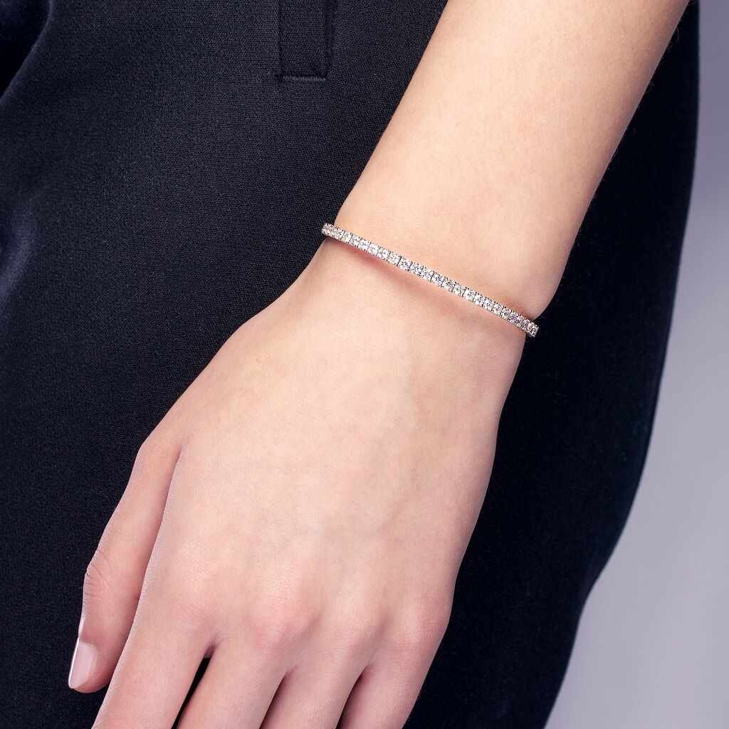 Brogle Selection flexible tennis bracelet Brogle Selection flexible tennis bracelet