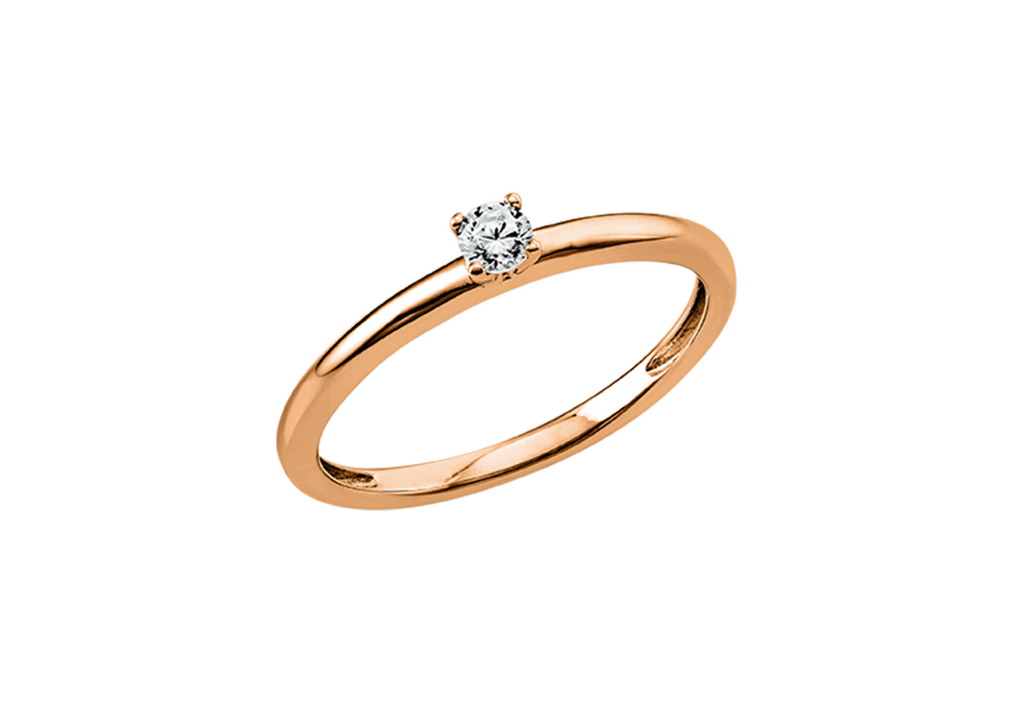 Brogle Selection Solitaire ring Amara up to 0.25 carat Brogle Selection Solitaire ring Amara up to 0.25 carat