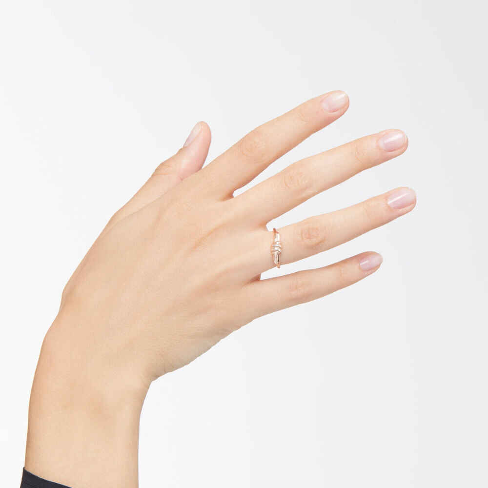 175916 DAB9004 KNOT0 0009R 100 Dodo nodo ring 9k rose gold o64b0285e0fa9d967