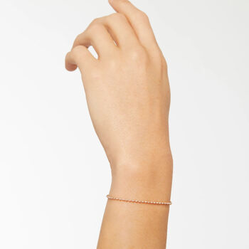 175876 DBB8014 BOLLI 0009R 100 Dodo bollicine bracelet 9k rose gold k64b029863167449e