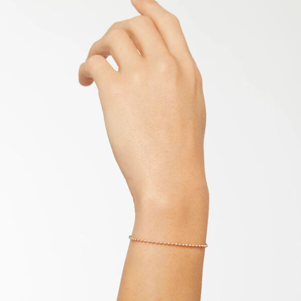 175876 DBB8014 BOLLI 0009R 100 Dodo bollicine bracelet 9k rose gold k64b029863167449e