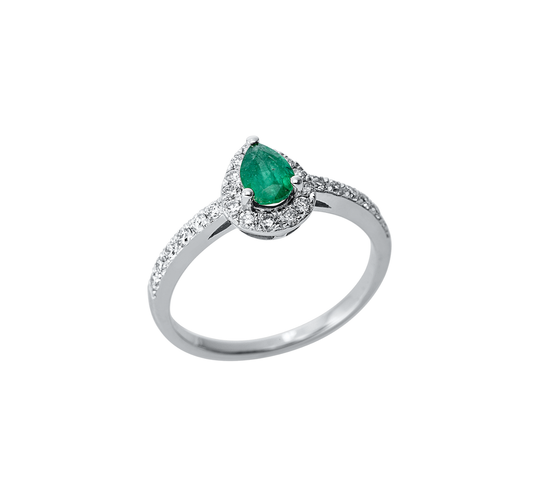 Brogle Classic emerald ring