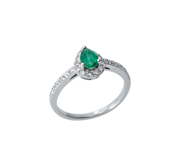 Brogle Classic emerald ring