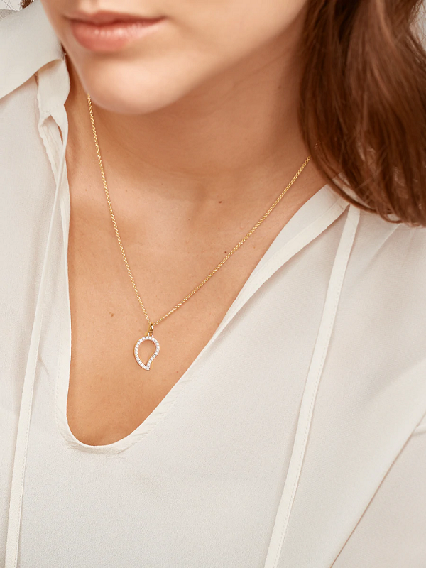 Tamara Comolli Signature Drop Pavéline Small Anhänger Tamara Comolli Signature Drop Pavéline Small Anhänger