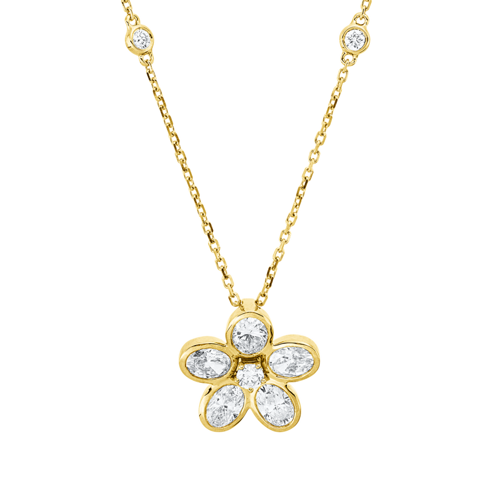 Brogle Selection Kette mit Diamantanhänger