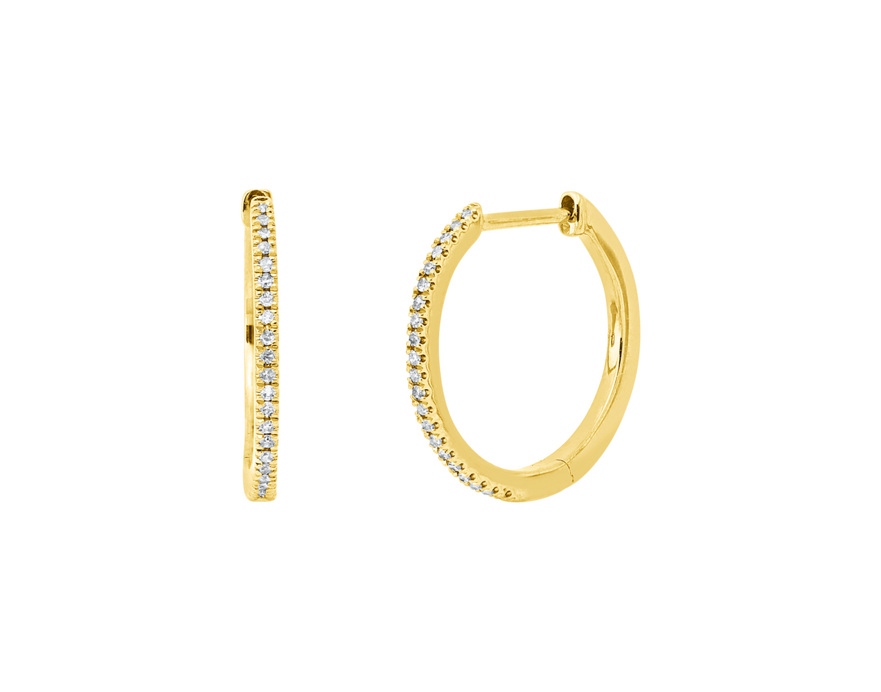 Brogle Classic Diamantcreolen