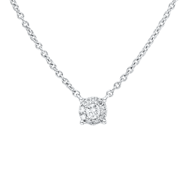 Brogle Classic necklace with diamond pendant Brogle Classic necklace with diamond pendant