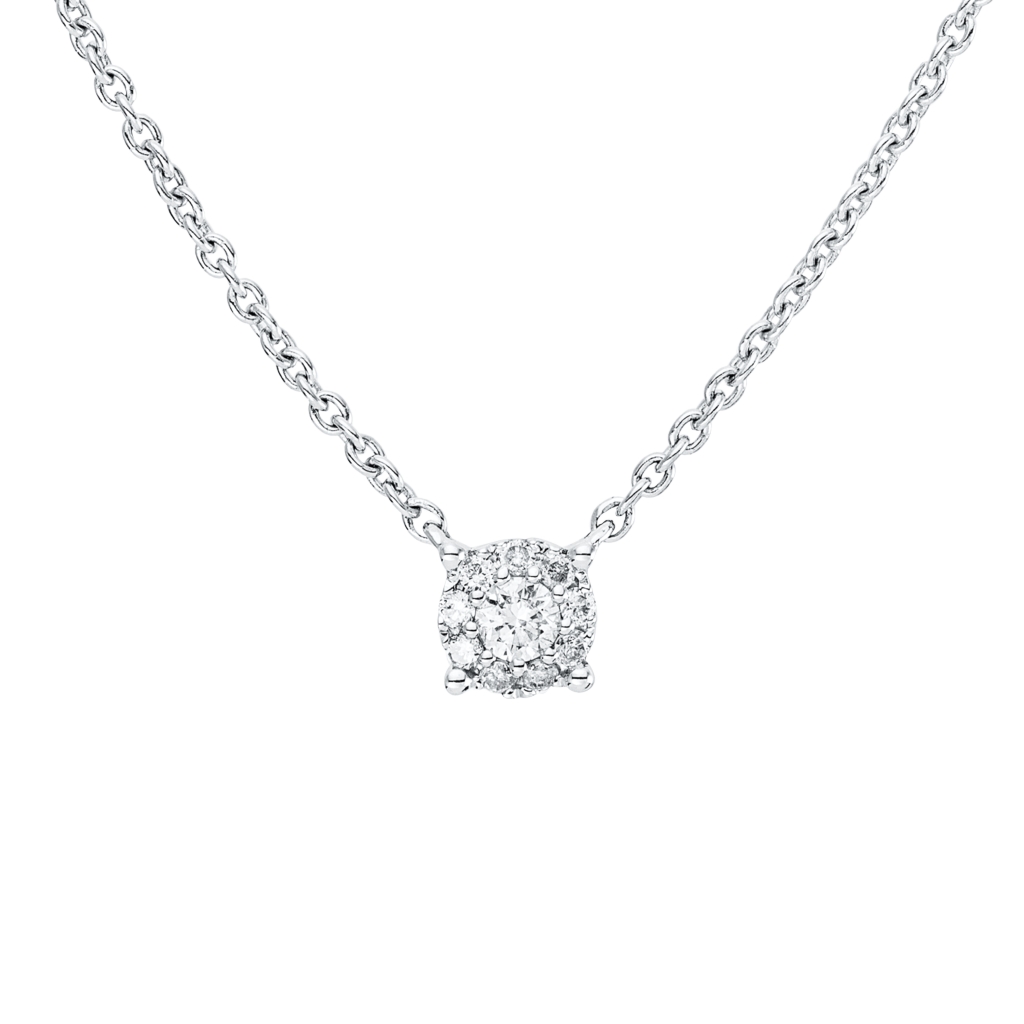 Brogle Classic necklace with diamond pendant Brogle Classic necklace with diamond pendant