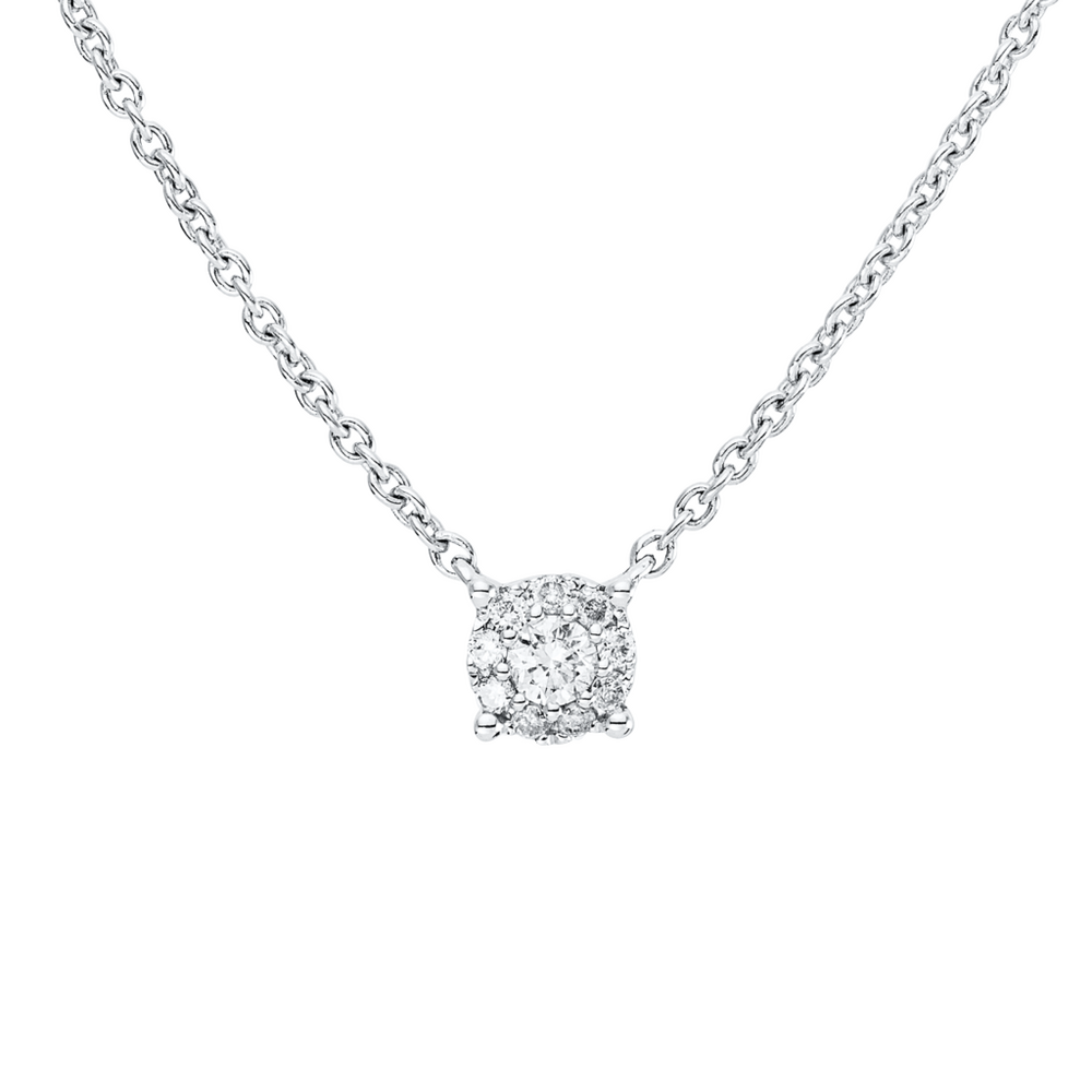 Brogle Classic necklace with diamond pendant Brogle Classic necklace with diamond pendant