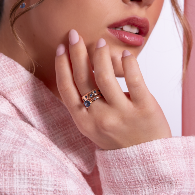 Bronzallure Preziosa solitaire ring Bronzallure Preziosa solitaire ring