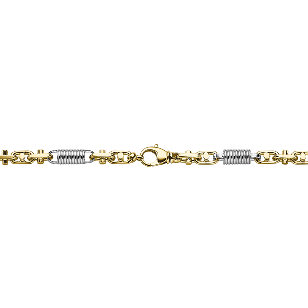 Brogle Classic Monte Carlo Bicolor Armband 8,5mm