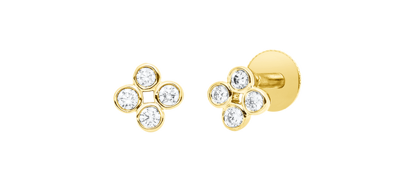 Brogle Classic diamond stud earrings Brogle Classic diamond stud earrings