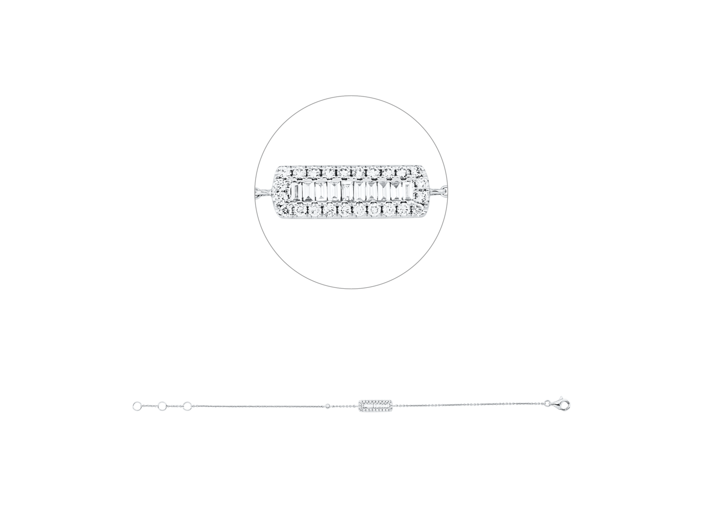 Brogle Classic Diamantarmband
