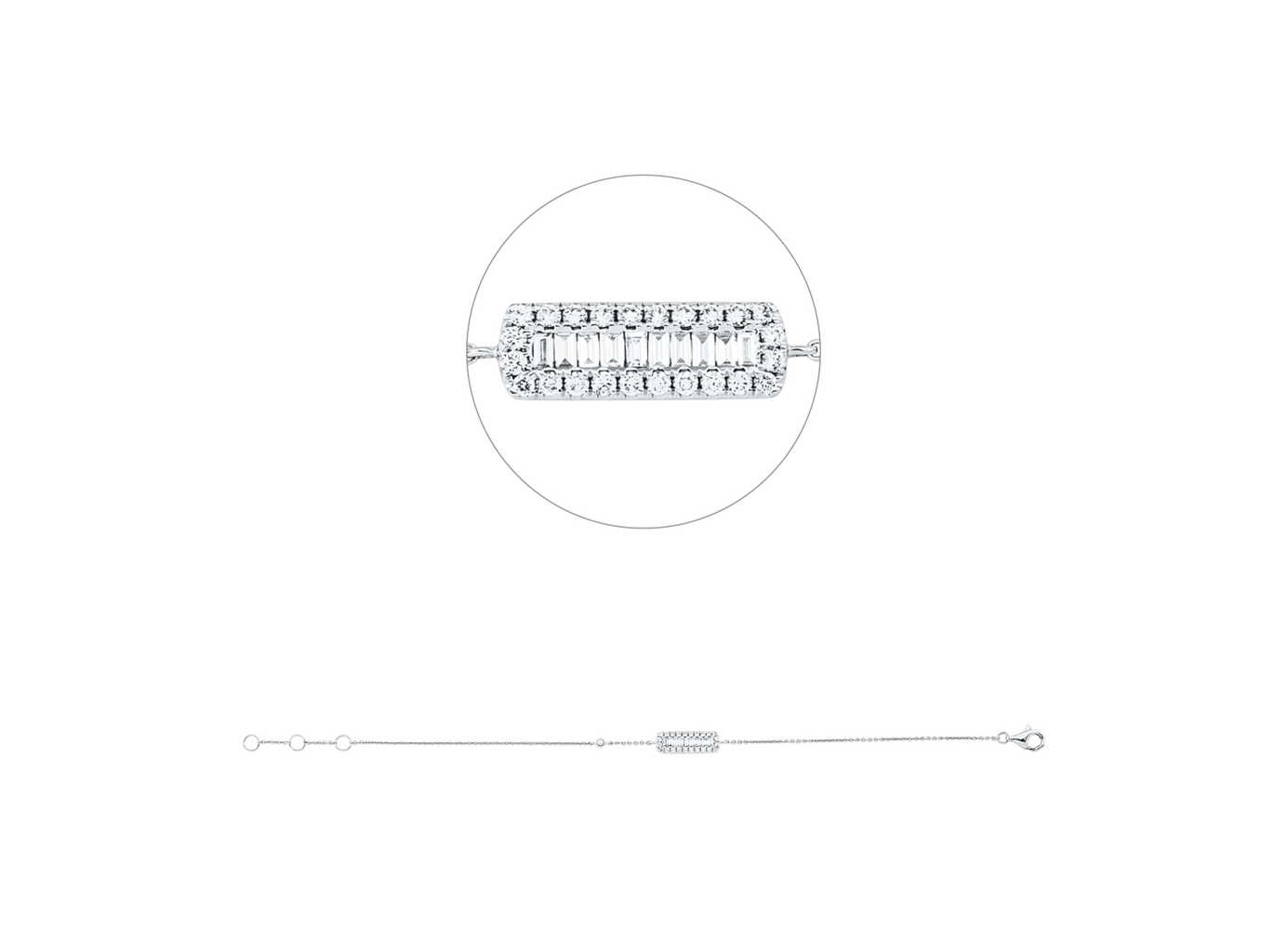 Brogle Classic Diamantarmband