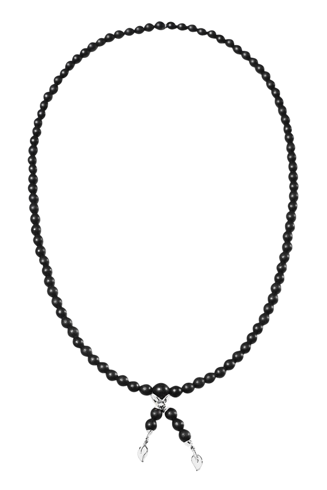 Tamara Comolli India Ebony Plain Ebony Bracelet and Necklace Tamara Comolli India Ebony Plain Ebony Bracelet and Necklace